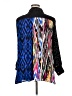 Calessa Color Block Black 3/4 Sleeve Blouse Size 1X - photo 2