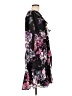 Taylor 100% Polyester Floral Black Cocktail Dress Size 12 - photo 4