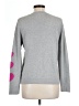 Hannah Rose Hearts Gray Pullover Sweater Size L - photo 2