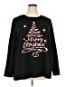BLOOMCHIC Black Long Sleeve T-Shirt Size 22 - photo 1
