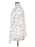 Peach 100% Rayon Hearts Ivory 3/4 Sleeve Blouse Size XL (estimated) - photo 5