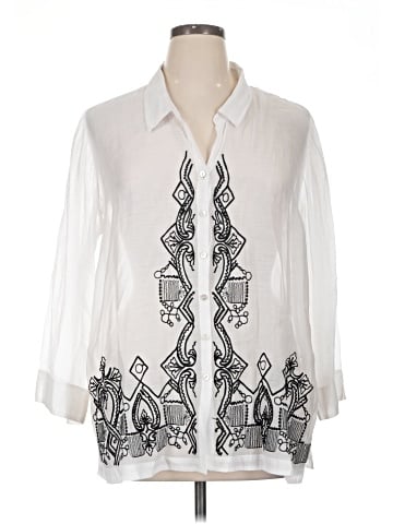 Zozo 3/4 Sleeve Blouse (view 1)