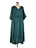 BLOOMCHIC 100% Polyester Teal Casual Dress Size 26 - photo 1