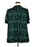 BLOOMCHIC Teal Short Sleeve Blouse Size 22 - 24 - photo 2