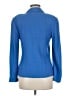 St. John Blue Wool Cardigan Size 6 - photo 2