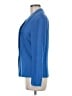 St. John Blue Wool Cardigan Size 6 - photo 5
