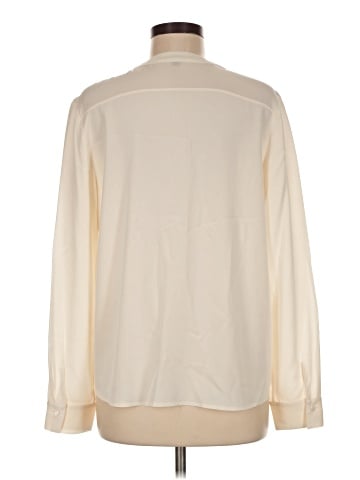 Classiques Entier Long Sleeve Silk Top (view 2)