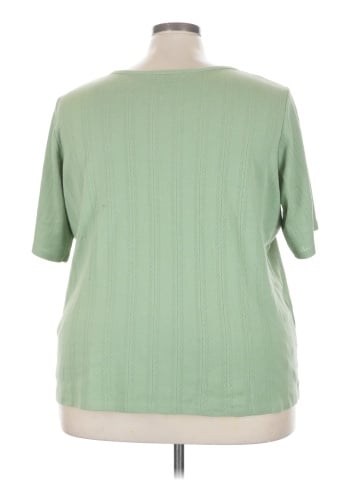Woman Within Short Sleeve T-Shirt (view 2)