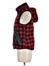 Si Style 100% Polyester Plaid Red Vest Size M - photo 5