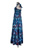 Printfresh Paisley Blue Casual Dress Size M - photo 5