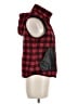 Si Style 100% Polyester Plaid Red Vest Size M - photo 4