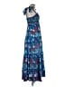Printfresh Paisley Blue Casual Dress Size M - photo 4