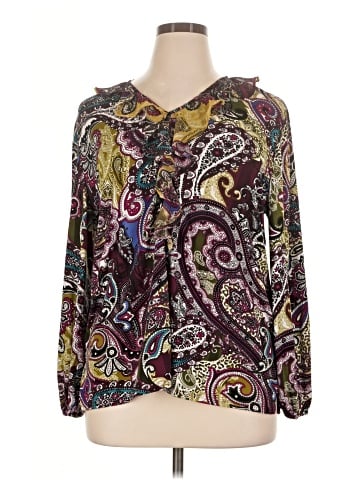 Chico's Long Sleeve Blouse (view 1)