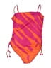 Sanctuary Plaid Pink One Piece Swimsuit Size XL - photo 1