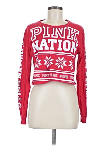 Victoria's Secret Pink Long Sleeve T-Shirt (view 1)