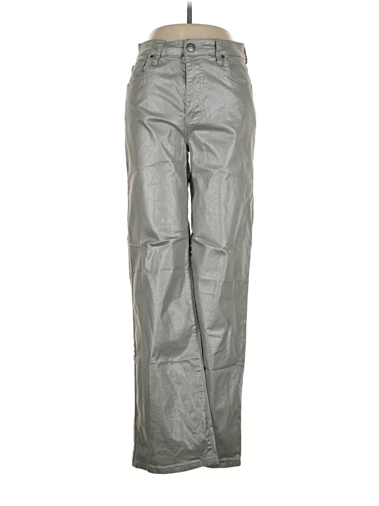Pre-owned Kut From The Kloth Casual Pants In Silver