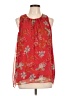 Vince Camuto 100% Polyester Red Sleeveless Blouse Size L - photo 1