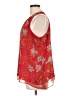 Vince Camuto 100% Polyester Red Sleeveless Blouse Size L - photo 5
