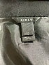 J.Crew 100% Polyester Metallic Silver Faux Leather Skirt Size 12 - photo 4