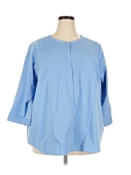 Lands' End 3/4 Sleeve Blouse (view 1)