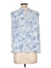 Vince Camuto 100% Polyester Blue Sleeveless Blouse Size L - photo 2