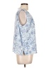 Vince Camuto 100% Polyester Blue Sleeveless Blouse Size L - photo 4