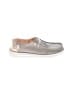 Hey Dude Metallic Silver Sneakers Size 7 - photo 1