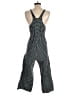 Lefties Checkered-gingham Gray Jumpsuit Size XS - photo 2