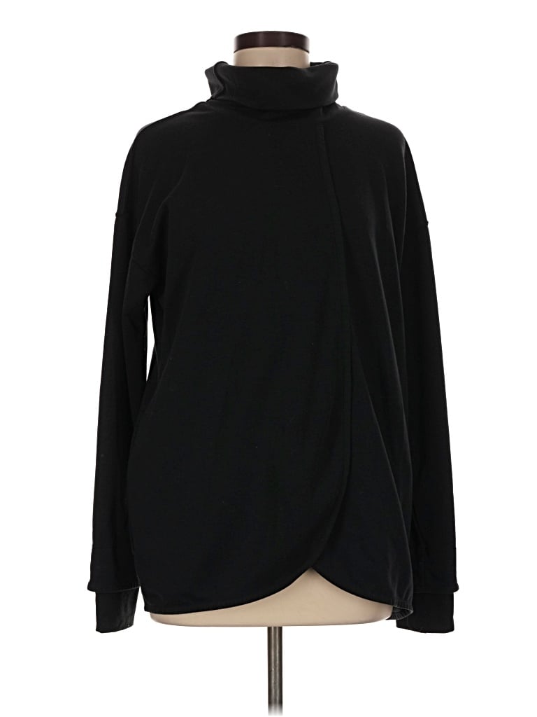 Pre-owned Nike Turtleneck Sweater In Black