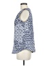 Croft & Barrow Blue Sleeveless Blouse Size M - photo 5