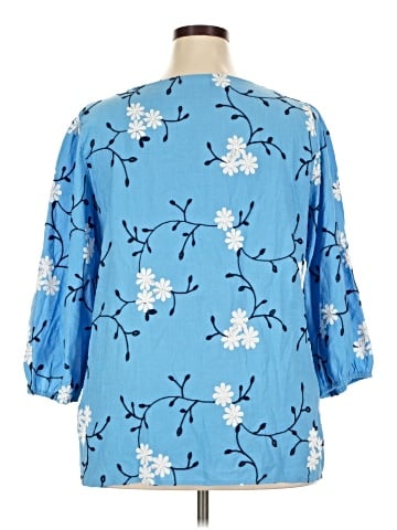Kindred 3/4 Sleeve Blouse (view 2)