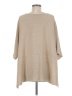 Fate Metallic Tan Poncho Size M - photo 2