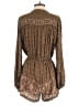 Olivaceous Paisley Brown Romper Size M - photo 2