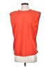 French Connection 100% Polyester Orange Sleeveless Blouse Size XS - photo 1