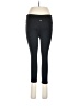 Marika Solid Black Active Pants Size L - photo 2