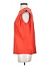 French Connection 100% Polyester Orange Sleeveless Blouse Size XS - photo 5
