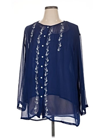 Flair 3/4 Sleeve Blouse (view 1)