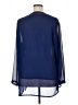 Flair 100% Rayon Blue 3/4 Sleeve Blouse Size 1X - photo 2