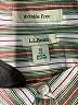 L.L.Bean 100% Cotton Stripes Brown Long Sleeve Button-Down Shirt Size M - photo 7