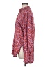 A.L.C. 100% Viscose Print Red Long Sleeve Blouse Size 6 - photo 5