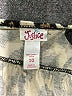 Justice 100% Cotton Animal Print Black Tan Dress Size 10 - photo 3