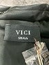 VICI 100% Polyurethane Black Jacket Size S - photo 6