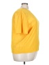 Hana Sung 100% Polyester Yellow Short Sleeve Top Size 3X - photo 4