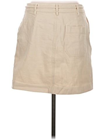 Madewell Capital A-Line Mini Skirt (view 2)