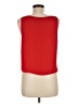 Aqua 100% Polyester Red Sleeveless Blouse Size M - photo 2