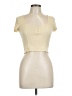 PacSun Yellow Short Sleeve Top Size L - photo 1