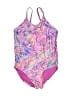 Speedo Paisley Purple One Piece Swimsuit Size XL (kids) - photo 1