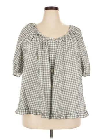 Universal Thread 3/4 Sleeve Blouse (view 1)