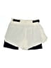YoungLA Color Block Ivory Athletic Shorts Size M - photo 1