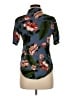 Desigual Floral Blue Short Sleeve Blouse Size M - photo 2